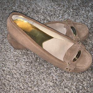 Michael Kors Tan Loafers